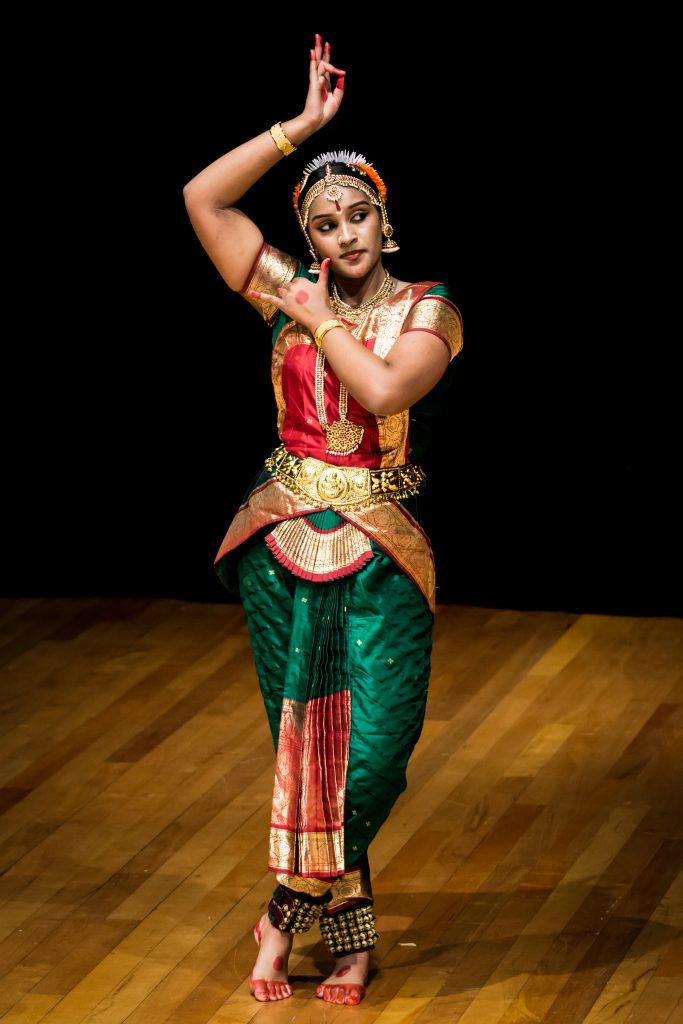 Girl Bharatanatyam Dance