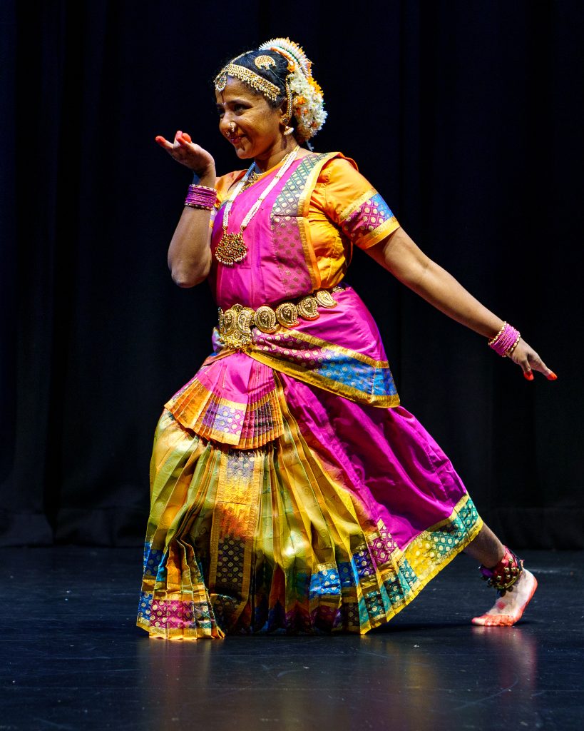 Anuradha Pink Bharatanatyam